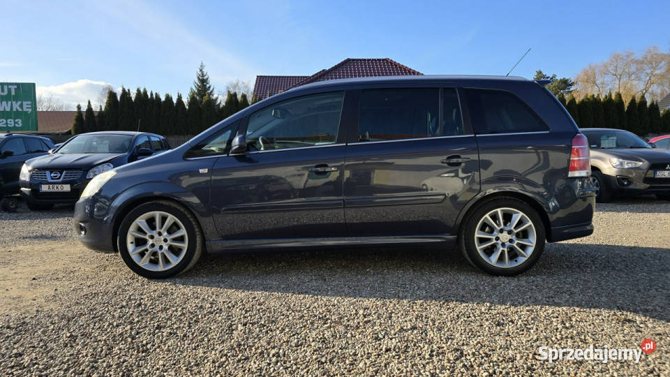 Opel Zafira 7 miejsc 2x alufelgi Panorama Zieleniewo