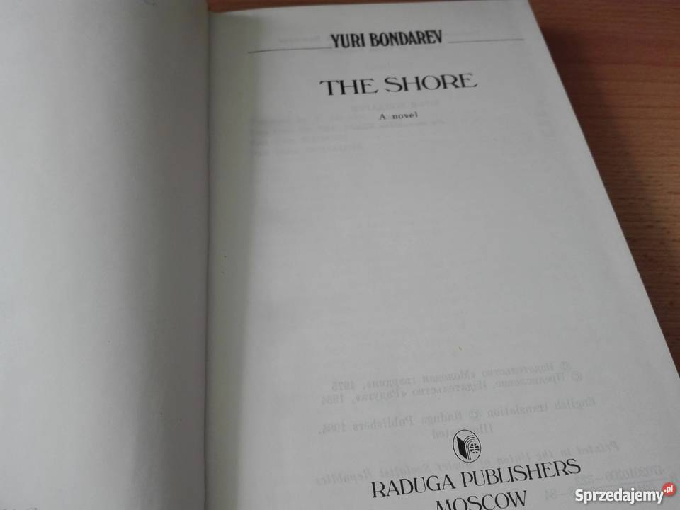 The shore a novel Yuri Bondarev Gdańsk