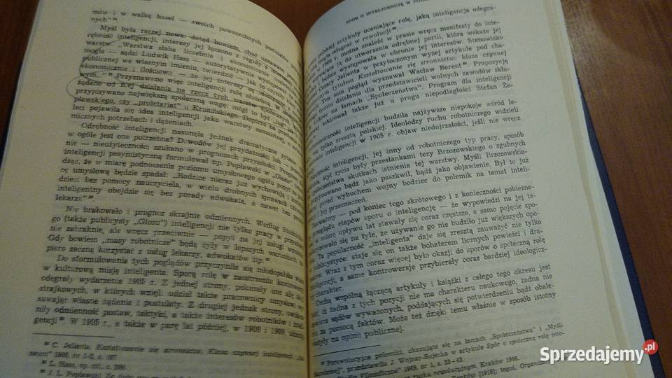 Inteligencja polska pod zaborami studia Ryszarda twarda Książki naukowe i popularnonaukowe Gdańsk