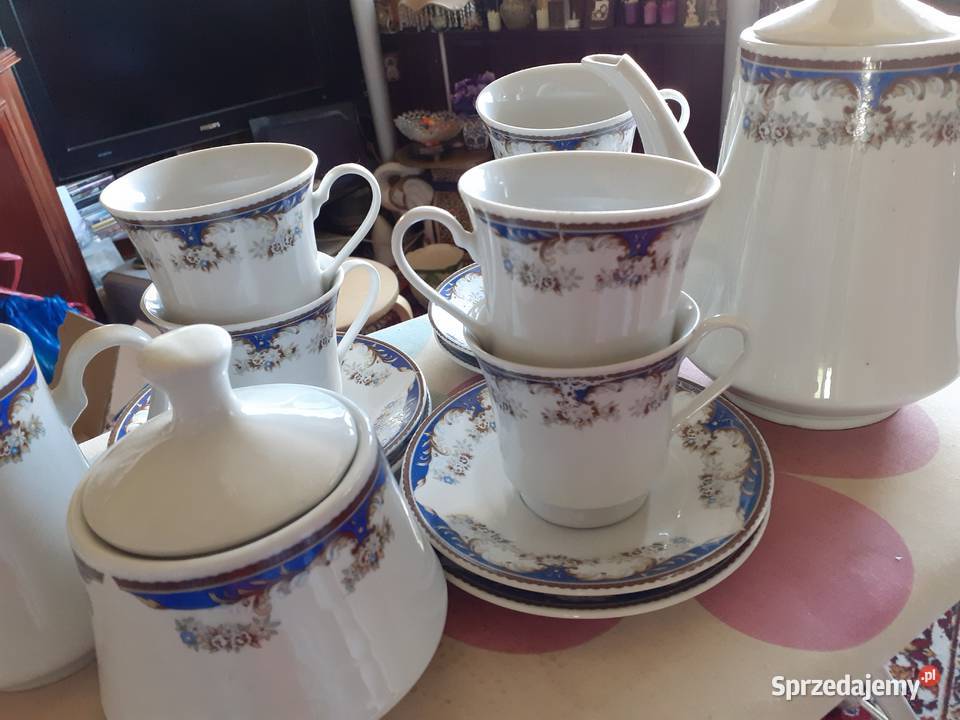Serwis do herbatkinowy Ceramika i szkło mazowieckie Warszawa