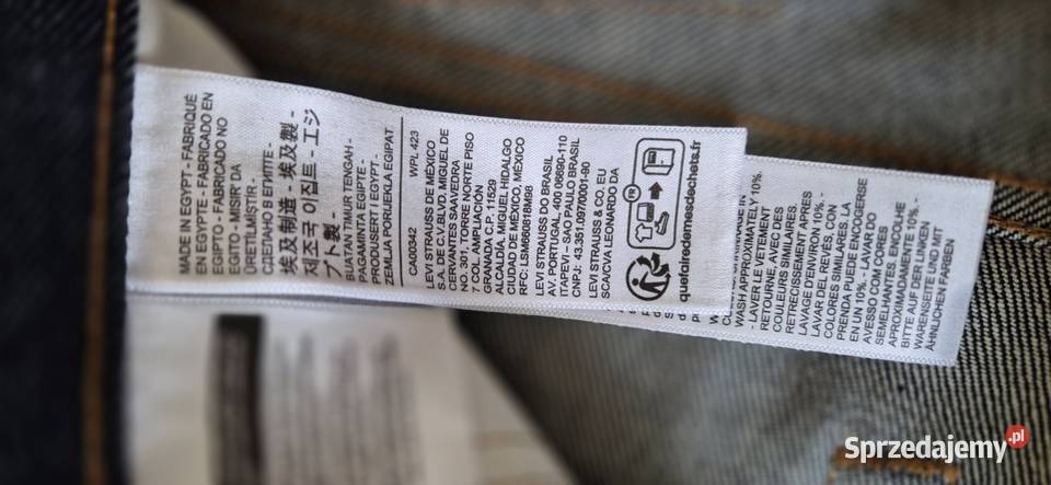 Levis 501 Shrink to Fit fabrycznie nowe 3134 mazowieckie