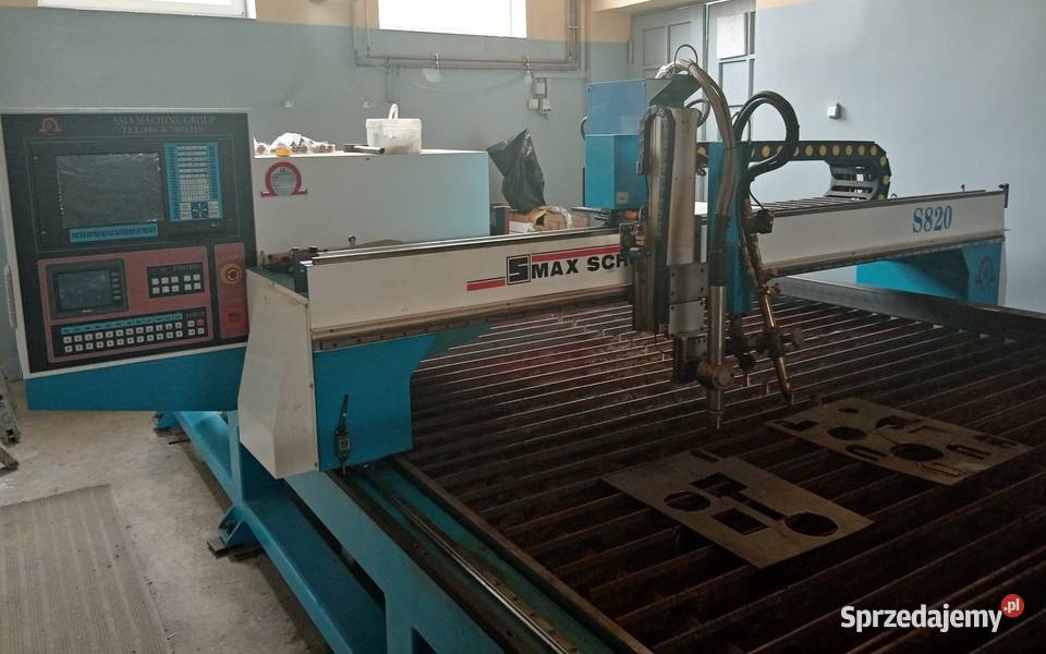Przecinarka plazmowo gazowa AMG S820 Produkcja Jelenia Góra