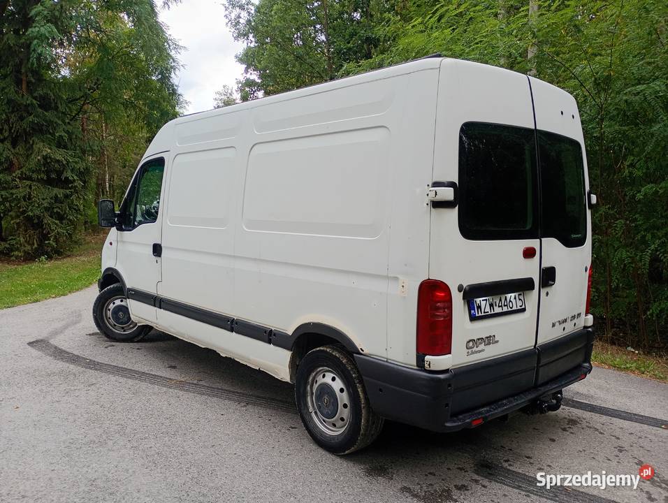 Opel Movano 28dt nieuszkodzony Opel Zwoleń