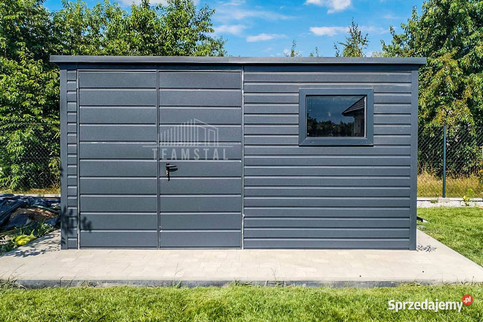 Schowek Domek Ogrodowy 4x25m Brama Dwuskrzydłowa Nowy Sącz
