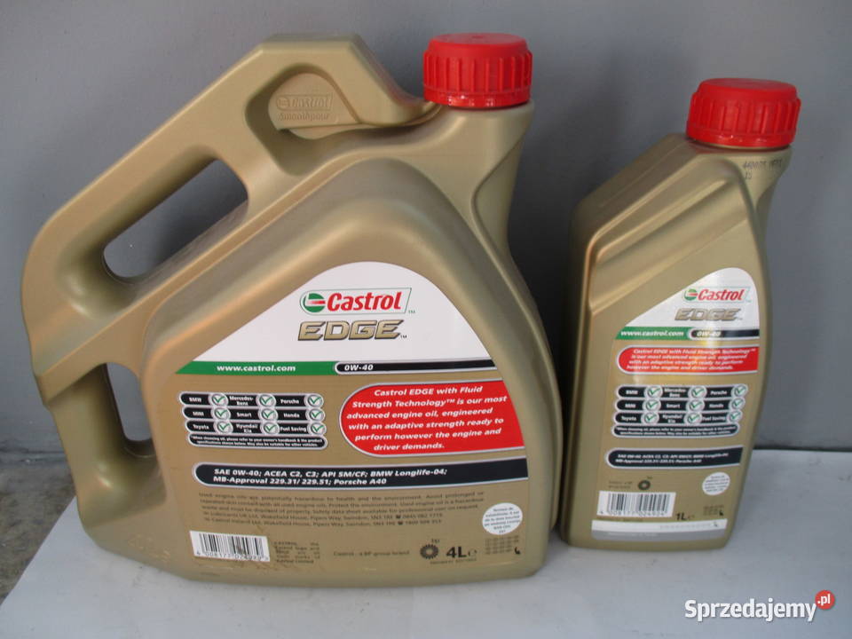 Castro Edge FST 0W40 5 L Sklep Łódź Motoryzacja