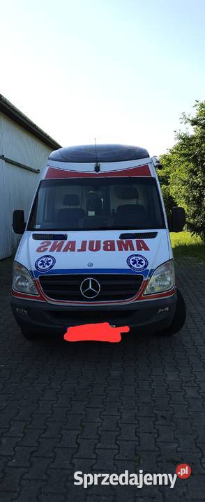 Ambulans karetka Mercedes Sprinter 319cdi warmińsko-mazurskie Biskupiec