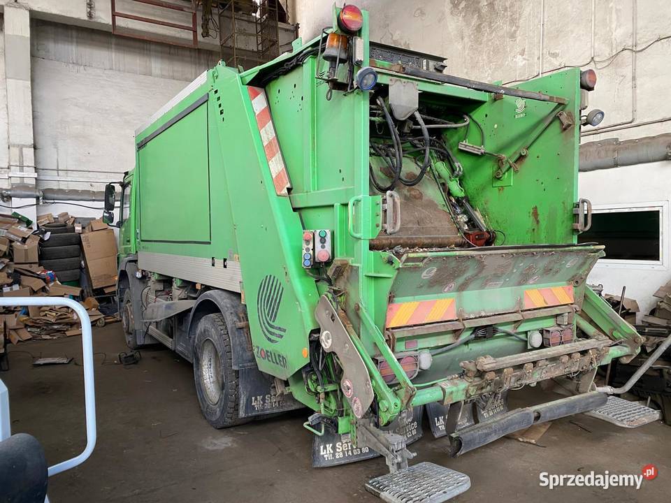 Mercedes Axor1829 śmieciarka ZOELLER EKOPRES15 200000km Nowiny