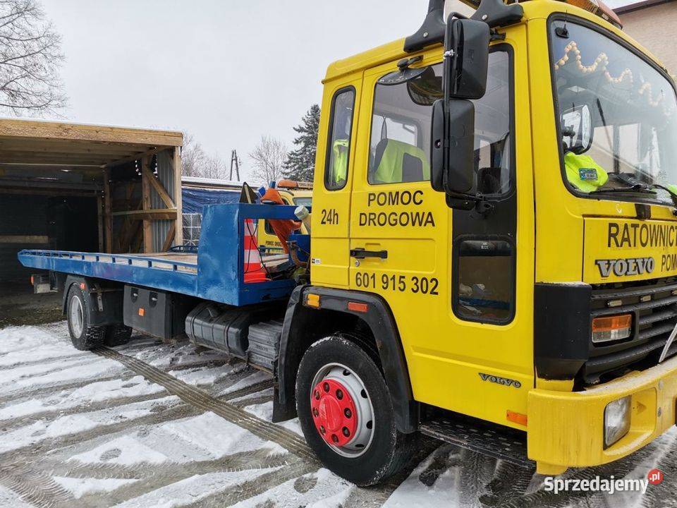 VOLVO FL6 Turbo Pomoc Drogowa Holownik Laweta gniazdo USB Krosno