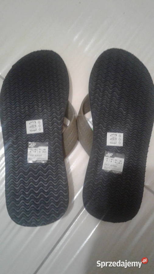 Klapki Japonki męskie 4F 41 moro nowe Ostrołęka