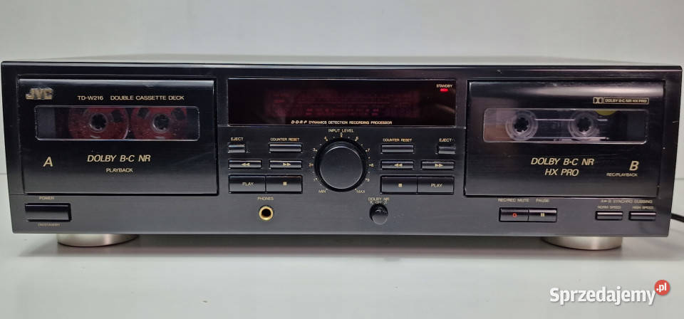 Magnetofon catette deck JVC TD W 216 TDW216 Międzychód