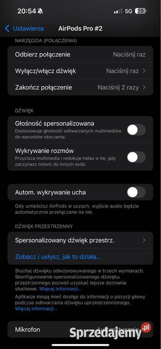 Słuchawki Air Pods Pro 2 sprzedam