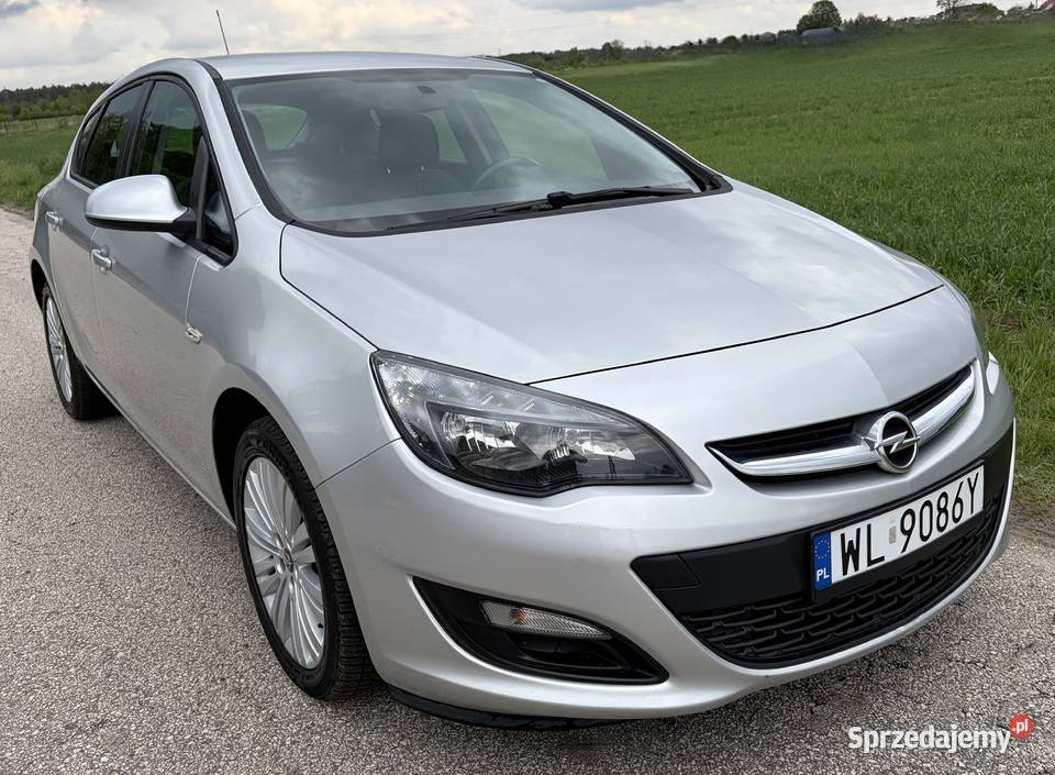 OPEL ASTRA J 2014 16 Benzyna 124 ABS Wieliszew
