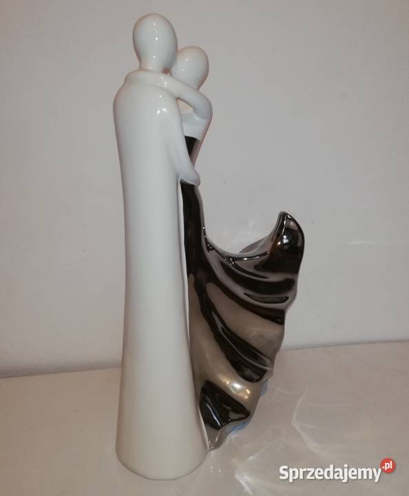 Para Zakochanych duża figurka ceramiczna Dom i Ogród Warszawa sprzedam