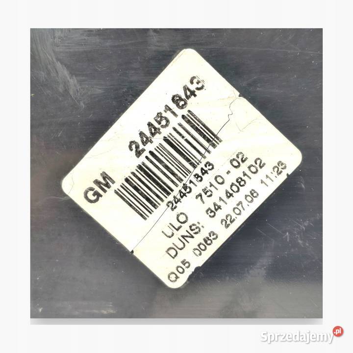 LAMPA PRAWA Opel Zafira B 0514 tylna tylnia