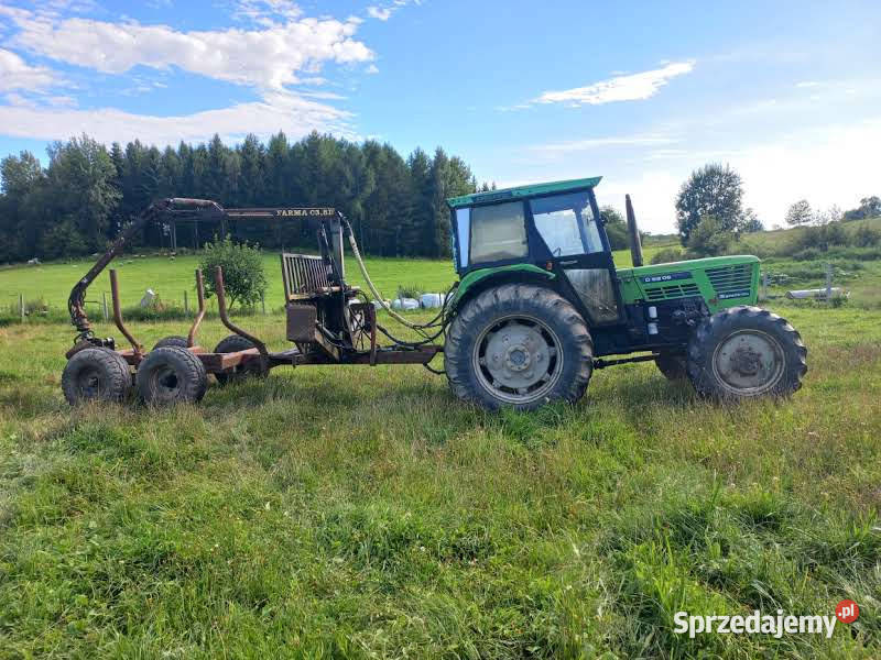 Zestaw zrywkowy ciągnik DEUTZ D 68 06 4x4 Worławki