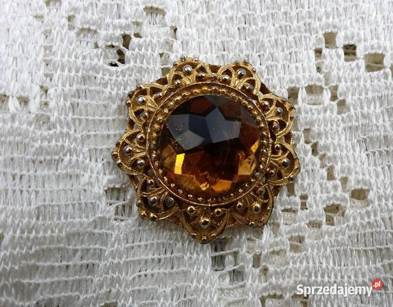 Stara angielska broszka Kendal Ochojno