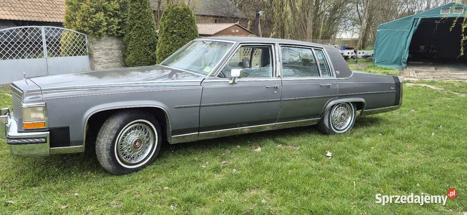 Cadillac brougham v8 elektrycznie ustawiane fotele