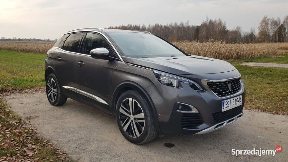 Peugeot 3008 wersja GT 20 HDI 180 2018r Wzorowo Sieradz