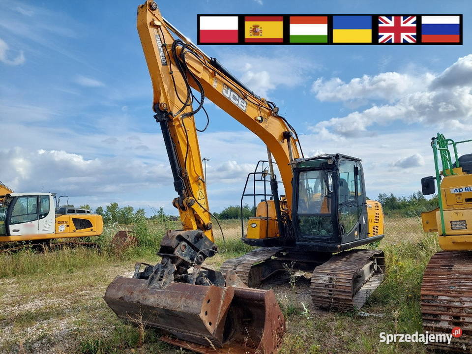 Koparka gąsienicowa JCB JS 145LC 4800 MTH238648 Motoryzacja Kraków