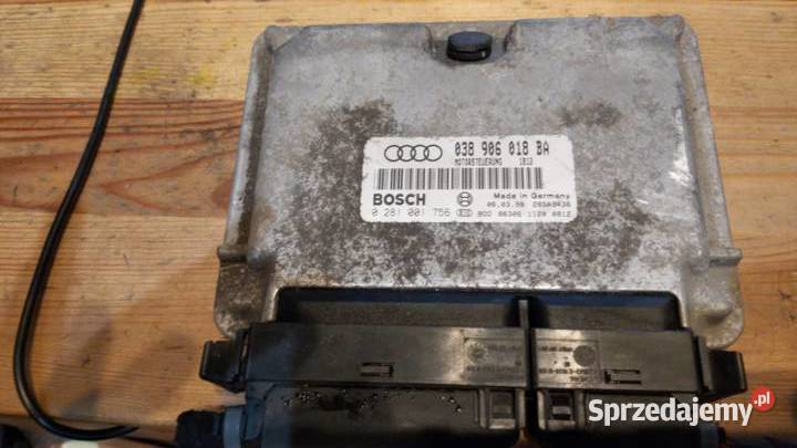 Komputer silnika AUDI VOLKSWAGEN 038906018BA Margonin