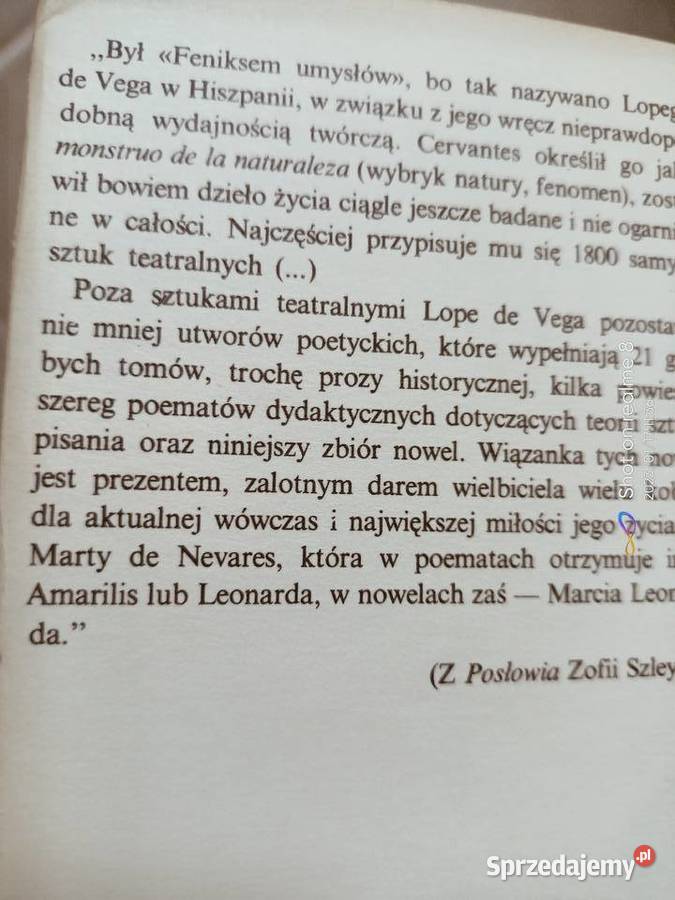 Nowele Marci Leonardy Vega książki Warszawa