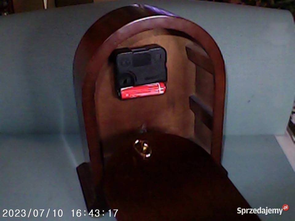 Stary Angielski zegar Woodford Est1860 brązowy sprzedam