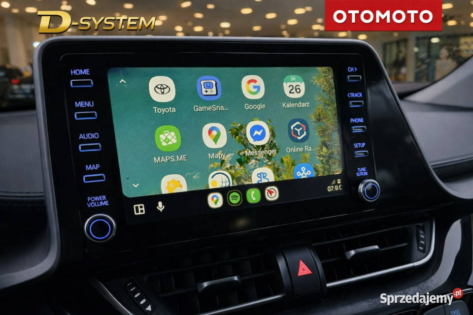 Toyota CHR CHR 21r Salon Polska HYBRID Gwaran światła do jazdy dziennej C-HR podlaskie Białystok