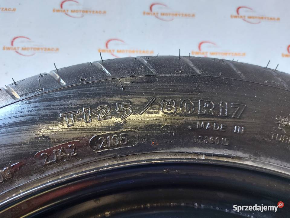 AUDI A4 B6 B7 koło dojazdowe 1258017 99M 5x112 świętokrzyskie Kielce