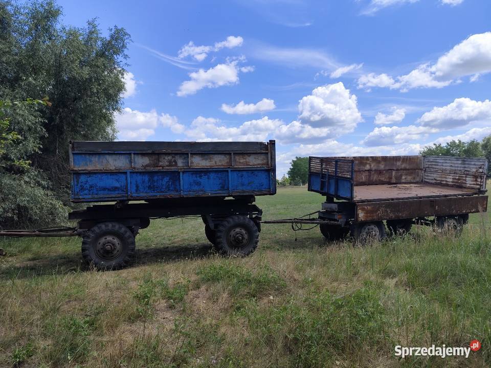Przyczepy wywrotki 3 strony zamiana Kotla