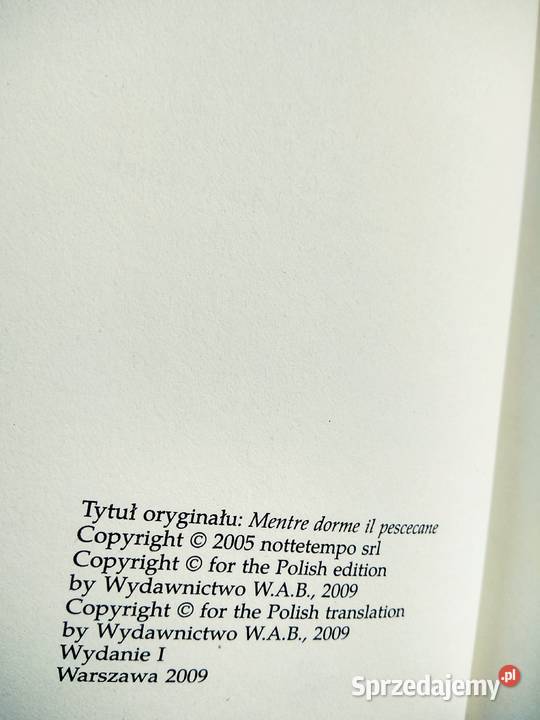 Póki rekin śpi książka wakacje prezenty Warszawa