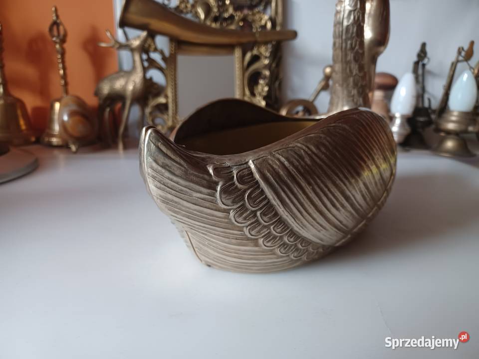 Piękna żardiniera mosiężna pani Poznań