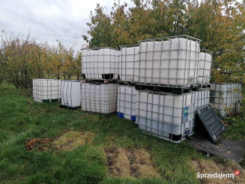 Zbiornik 1000l mauzer na deszczówkę spożywce Ostrów Wielkopolski