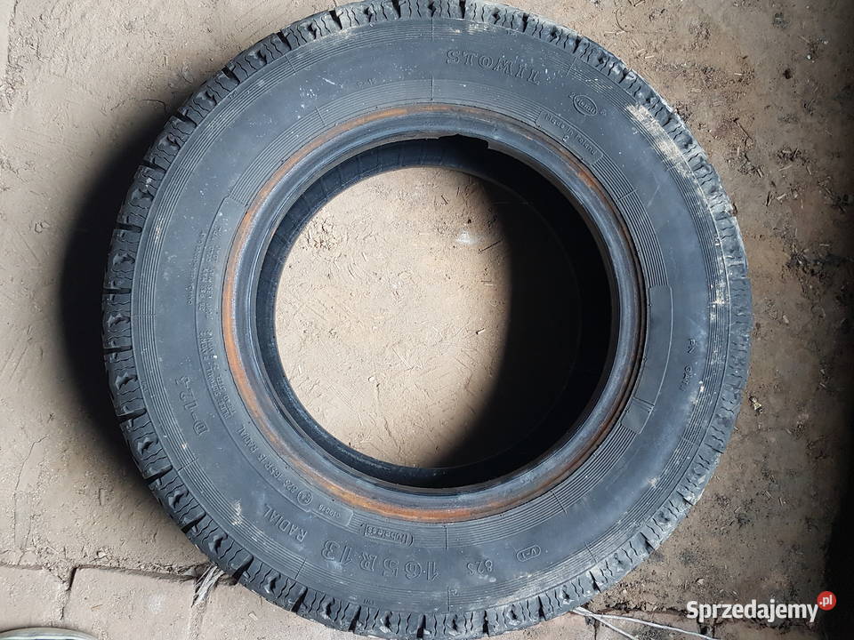Opona Stomil 165 r13 175 r13 D124 oryginał PRL Warszawa