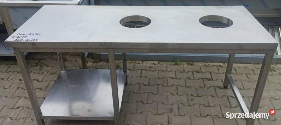 Stół z Dwiema Dziurami Na Odpady 1807085 S 1079O Ostrów Wielkopolski