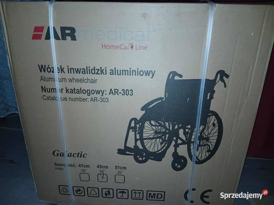 Sprzedam Wózek Inwalidzki nowy nie używany Warszawa