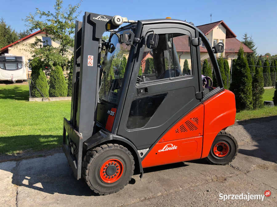 WÓZEK WIDŁOWY LINDE H35T01 Rzeszów