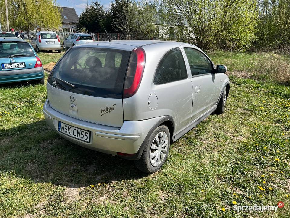 Opel Corsa C 12 2004r opłaty do listopada Sokołów Podlaski