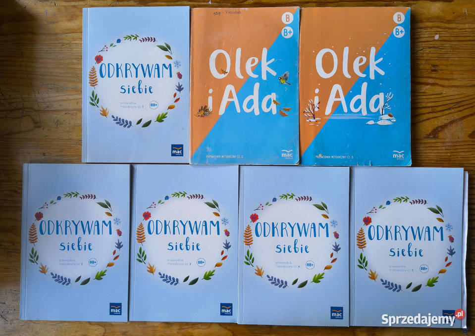 Odkrywam siebie przewodnik metodyczny BB 5 tomów miękka Poradniki, albumy i reportaże Sosnowiec