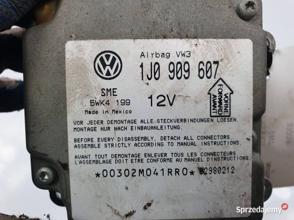 MODUŁ VOLKSWAGEN PASSAT B5 1J0909607 Lipno