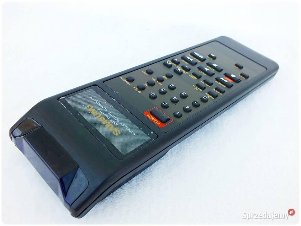 Pilot SAMSUNG do magnetowidów VCR VHS ORYGINAŁ Żary