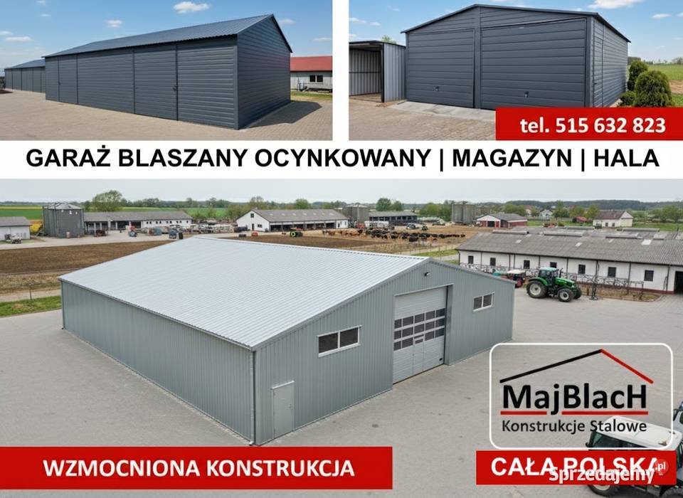 Złoty Dąb Zadaszenie Garaże Bezpośrednio Września