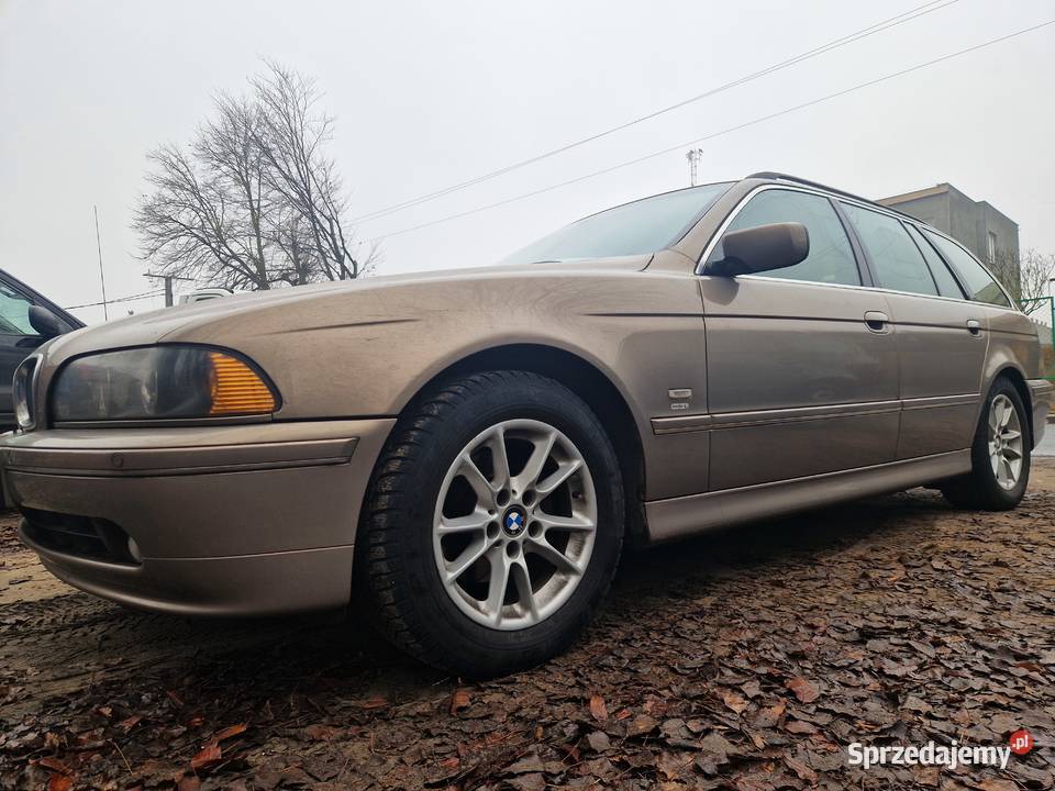 Piękny kolor BMW 525 e39 2003 świeżo sprowadzony Seria 5 Ciechocinek