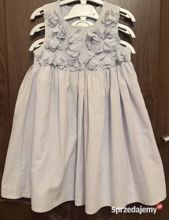 Sukienka dziewczęca błękitna elegancka Sukienki i spódniczki Pruszków