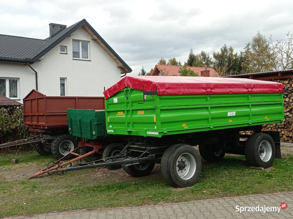 Przyczepa bss rolnicza agro brandys nieuszkodzony Krasnystaw