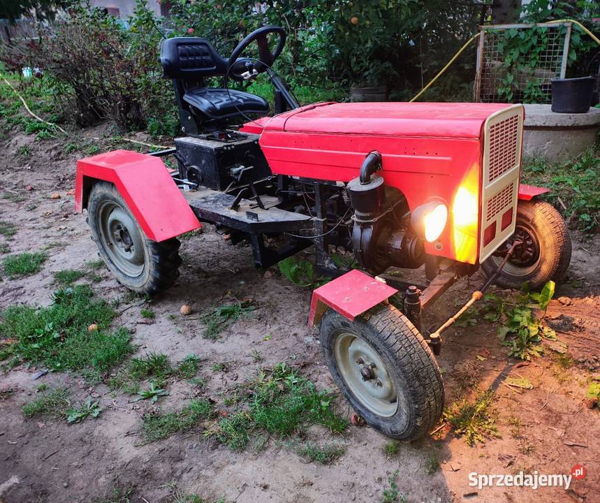 Traktorek Papaj sam silnik fiat 126p na