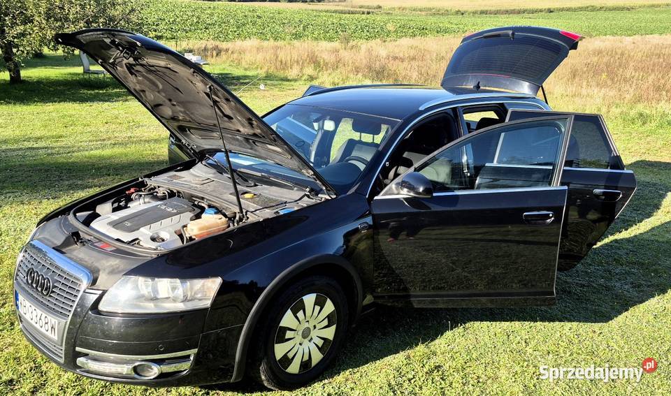 Audi a6 c6 avant 27 180 welurowa tapicerka A6 Przasnysz sprzedam