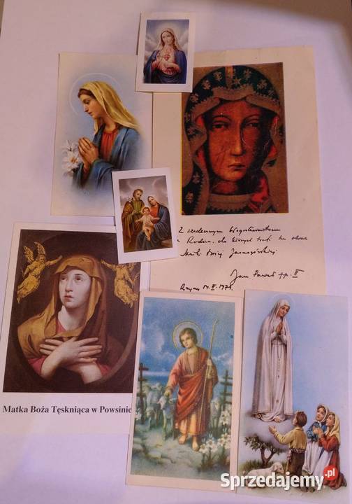 Kolekcja zdjęć religijnych Jezus dewocjonalia Warszawa