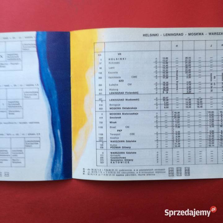 1401 Informator PKP Polska Finlandia zachodniopomorskie Szczecin