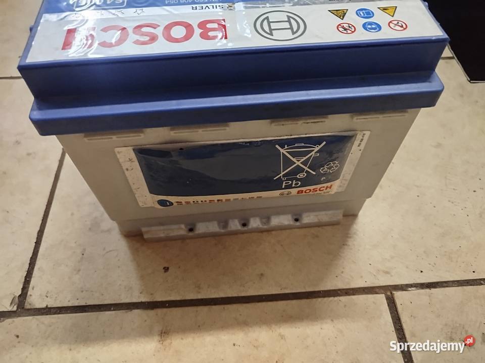Akumulator Bosch 60AH 540A osobowe kujawsko-pomorskie Gniewkowo