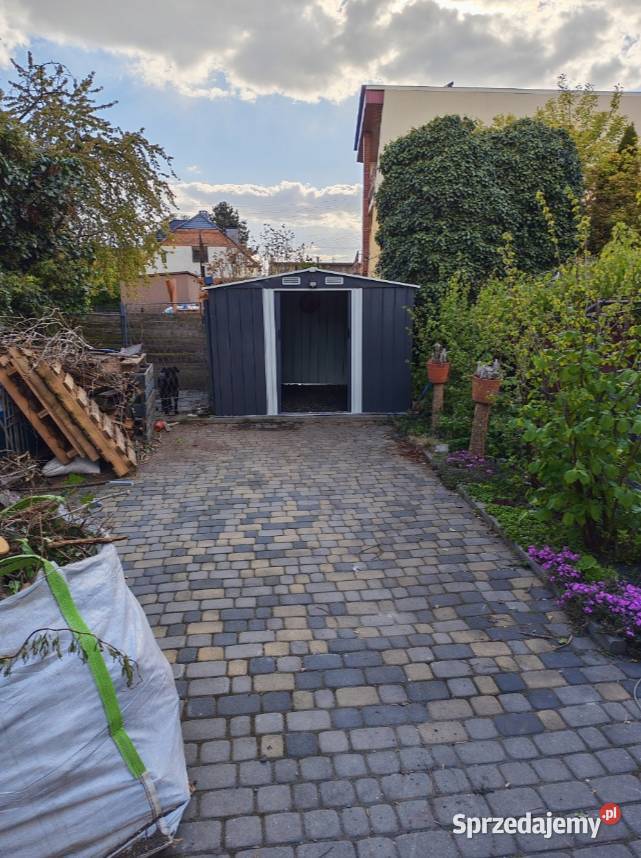 Nowy Domek Narzędziowy Metalowy XL 277x299x192 Domki narzędziowe Dom i Ogród podlaskie